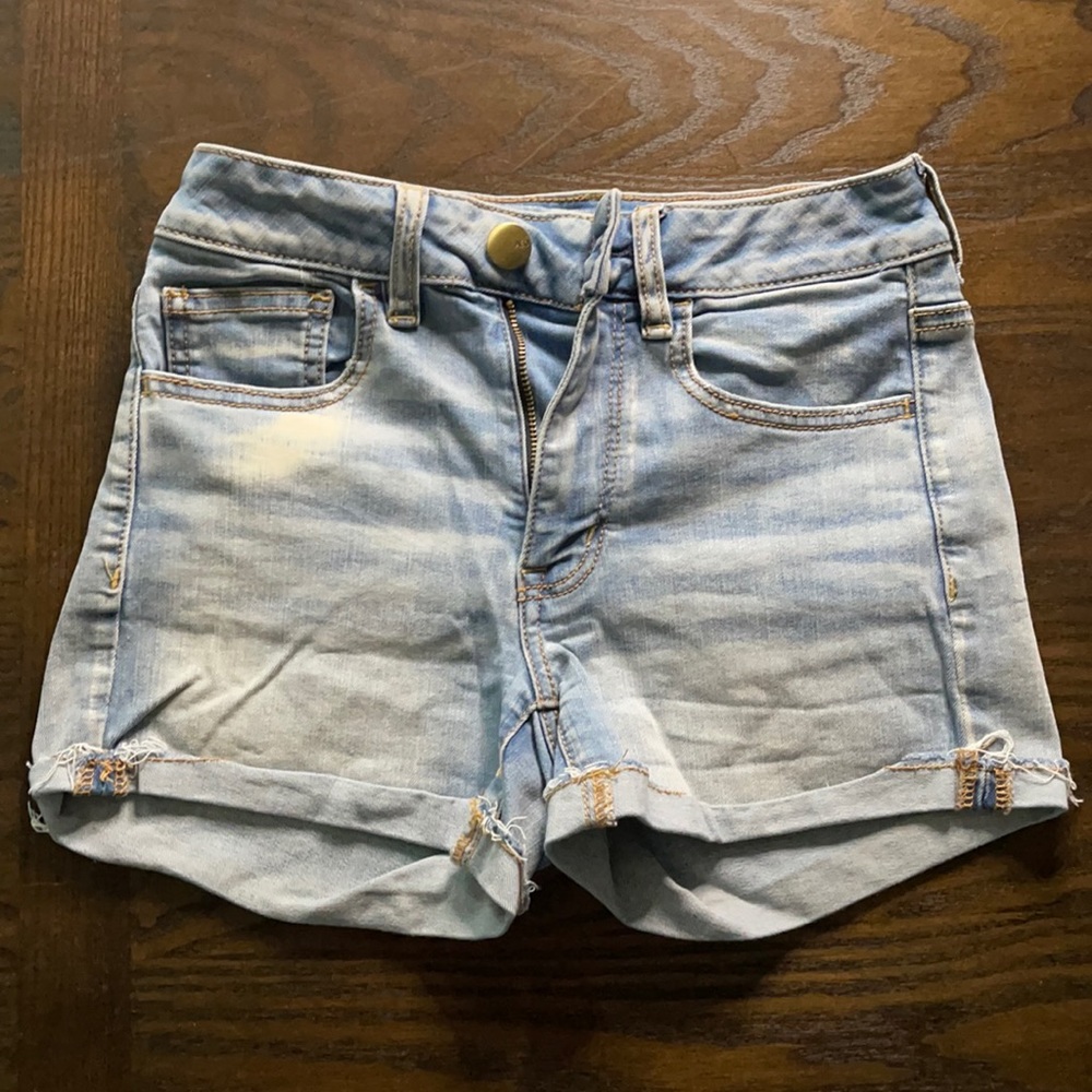 American eagle jean shorts